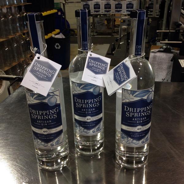 dspringsgin's tweet photo. The first bottles are shipping today and will see you in stores soon! #readyforgin #ginspiration #texasgin #gin http://t.co/YzJcQaPZ3J