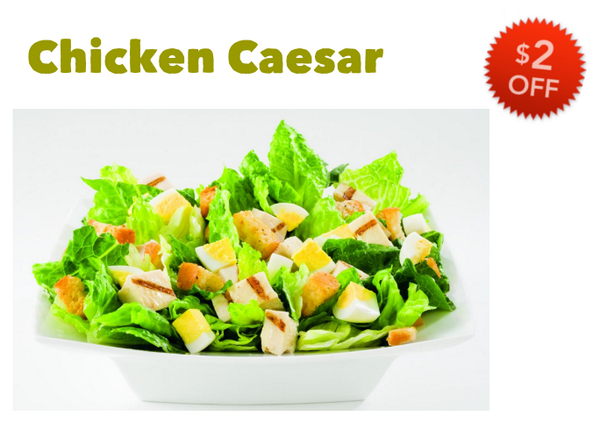 Mention our ad and get $2 off our yummy Chicken Caesar!

Have a happy Tuesday!
#Seattle #Saladworks #ChickenCaesar
