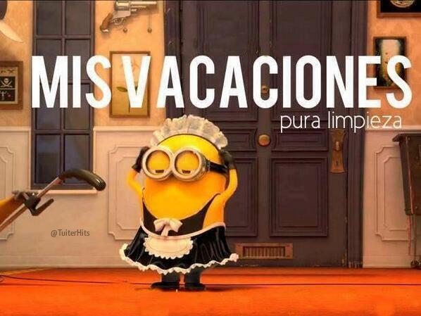 TuiterHits's tweet photo. Mi madre se cree que las vacaciones son esto: http://t.co/dnkABBNVcX
