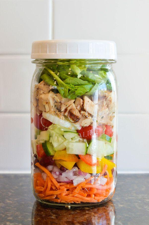 everdeep's tweet image. Try it Tuesday: What are your favorite #salad combos? Plan your #healthy lunch ahead of time &amp;amp; layer in a mason jar!
