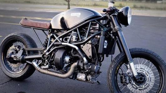 CNBC's tweet photo. This is the first motorcycle fueled by bacon. Yes, bacon. http://t.co/zRoncJzO9L http://t.co/353Up5IT44