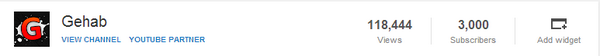 MrGehab's tweet photo. THANK YOU ALL SOOO MUCH FOR 3,000 SUBSCRIBERS! O__O I'm speechless! ;D http://t.co/IYEEnRRcgR