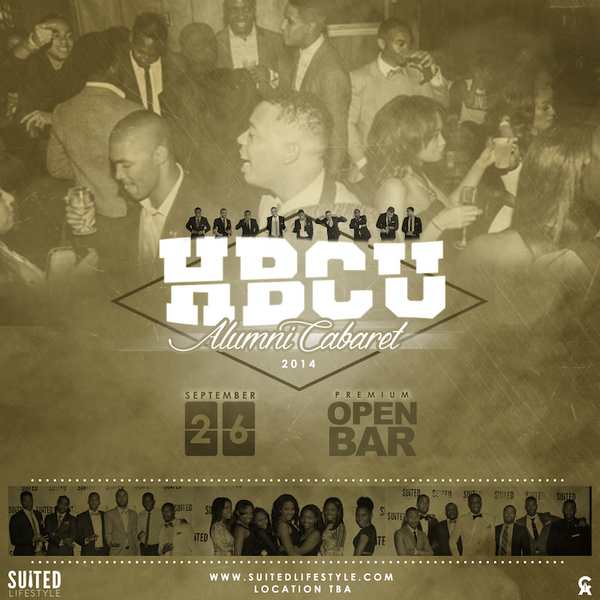 HBCUCab's tweet photo. Suited Lifestyle HBCU Cabaret 2014 - Tickets http://t.co/7h38oNLpTX http://t.co/Cy84UCDLyT