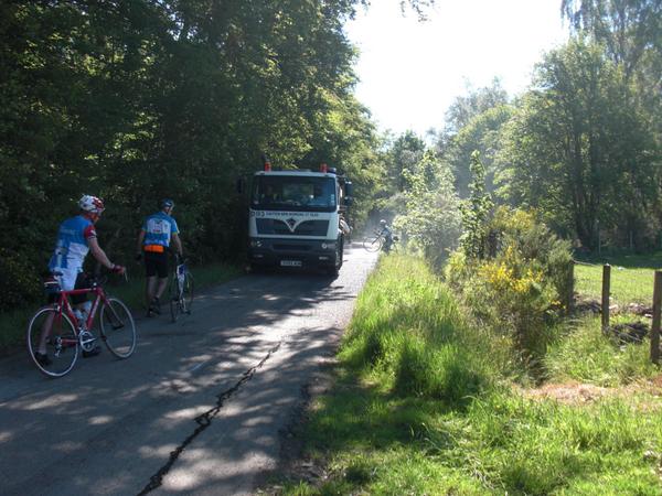 <a href="/ride_the_north/">ride the north 🚴🏻‍♀️🚴🚴‍♂️🏴󠁧󠁢󠁳󠁣󠁴󠁿</a> 2011....even with route planning there can be surprises! fresh tar...just how <a href="/Grantjswatson/">Grant Watson</a> likes it