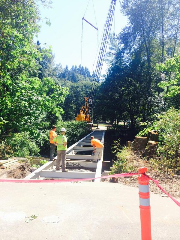 ImpDemolition's tweet image. City of Renton WA Bridge Demolition is progressing smoothly &amp;amp; ahead of time #Demolition #BridgeDemolition #Demo