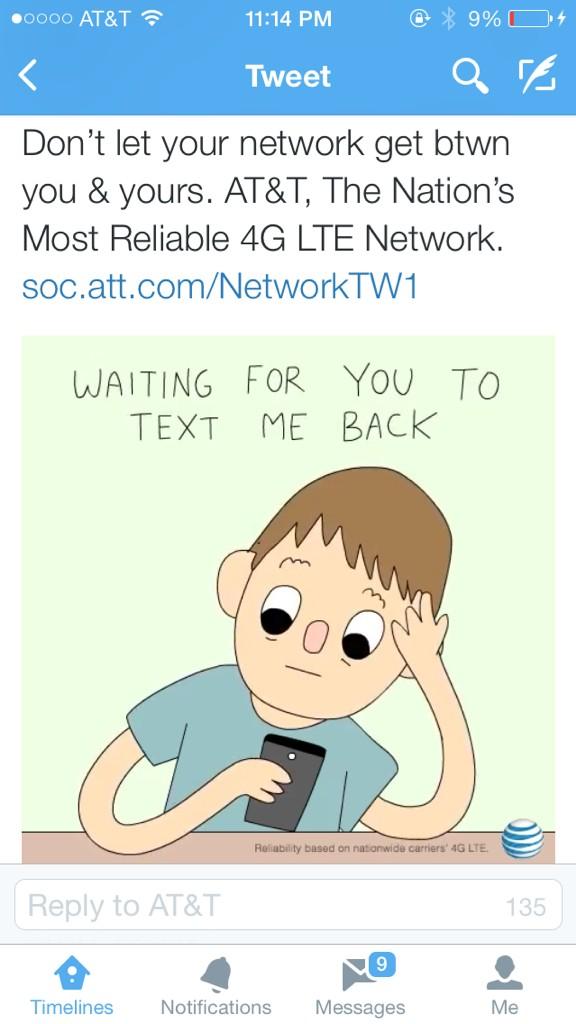BasicLoveNotes's tweet image. I could still have the best service and no one would text me