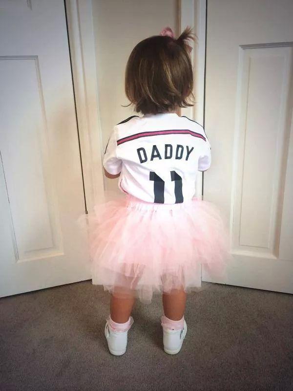 Alba Violet Bale *Cute little Madridista* :)  <a href="/GarethBale11/">Gareth Bale</a> #NA