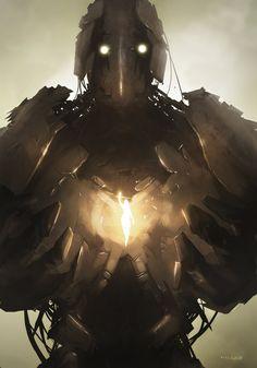 MachinePaladin's tweet image. . . . [The machine stood, shakily approaching @AngelicMachine.] What . . . What did you do to me?!