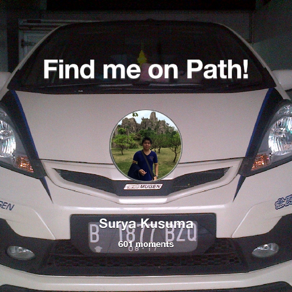 Suryaaa_'s tweet photo. I've shared 601 memories with my friends on #Path - see them now at http://t.co/HR0tas9evn! #thepersonalnetwork http://t.co/oh7SrtDdtt