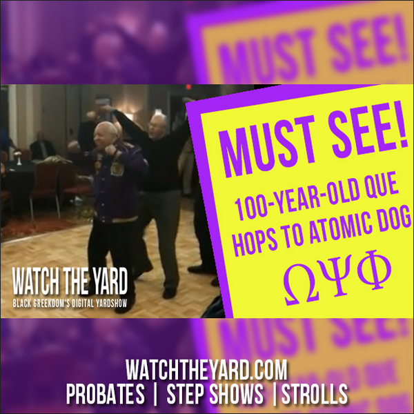 We've obtained a video of 103-year-old #OmegaPsiPhi brother hopping to #AtomicDog. WATCH --> watchtheyard.com/stroll/watch-1… |