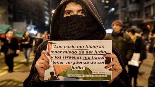 subversivos_'s tweet photo. Los #nazis me hicieron tener miedo de ser judío y los israelíes me hacen tener vergüenza de ser judío #PalestinaLibre http://t.co/yQMwd9MXQz