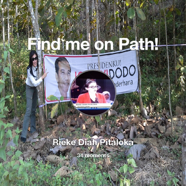 rieke_diah's tweet photo. I've shared 34 memories with my friends on #Path - see them now at http://t.co/jNoBZqS5C3! #thepersonalnetwork http://t.co/N0ehSE8jpy