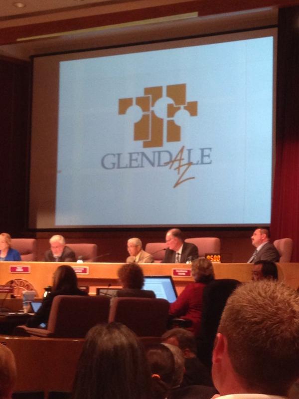We're at the Glendale City Council tonight to support the West Valley Resort and Casino.