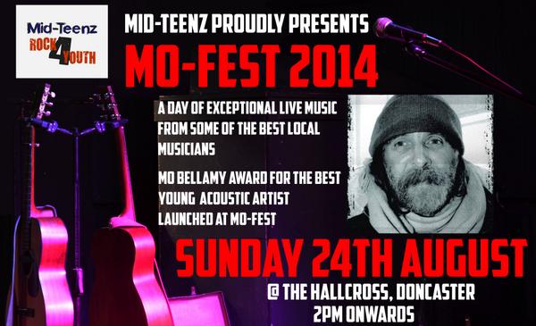 Mo-Fest will be at the Hallcross on 24th August. Please message the Mid-Teenz FB page if you want to get involved.