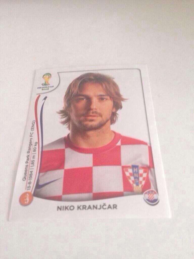Happy 30th Birthday to Niko Kranjcar, the most beautiful Panini sticker ever to exist. 