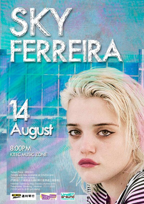 FactotumPro8's tweet photo. @hiphongkong Tomorrow August 14th SKY FERREIRA'S show in Hong Kong!!! http://t.co/LuACnio4mr