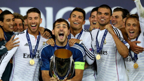 GoldenPark_Esp's tweet photo. ¡Felicidades al #RealMadrid por su primera victoria de la temporada! #SupercampeonesdeEuropa #Cardiff2014 http://t.co/mIdZmiSPUp