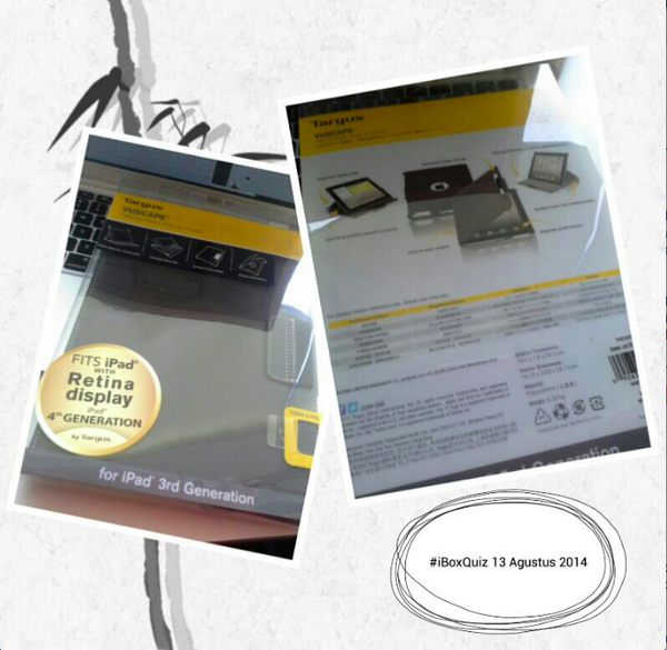 iBoxIndonesia's tweet photo. Satu jam lagi #iBoxQuiz dimulai. Ini dia penampakan hadiahnya. http://t.co/ECVr9F8Pw3