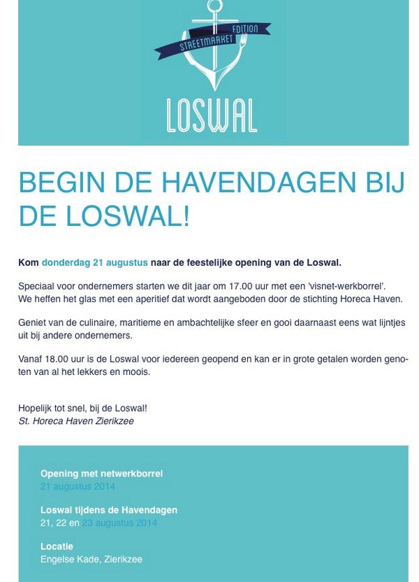 HorecaHaven's tweet photo. Stichting Horeca haven organiseert De Loswal tijdens de Havendagen 2014 http://t.co/xChqRcwCHR
