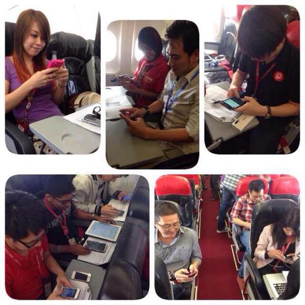 AirAsia tweet media