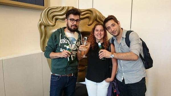 PearlDME's tweet photo. Check out the pictures of our #VFX team at the cast and crew screening of the movie #Pressure at #Bafta. Very proud! http://t.co/mLP1qWW7XJ