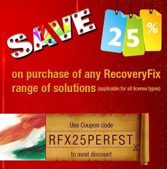 RecoveryFixTool's tweet image. Independence day Offer 25% off on all #Recoveryfix #Software. Valid till #August 31, 2014.... tinyurl.com/koch9wo