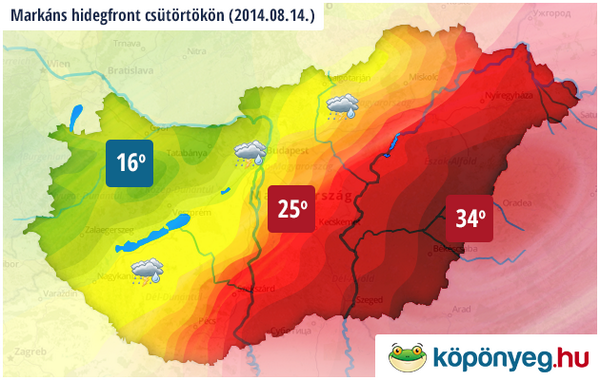 xBB7x's tweet photo. \o/ RT @koponyeg: Figyelem! Markáns hidegfront érkezik holnap! #koponyeg, #idojaras, #hidegfront, #eső, #zivatar http://t.co/LmfHSr5iEk