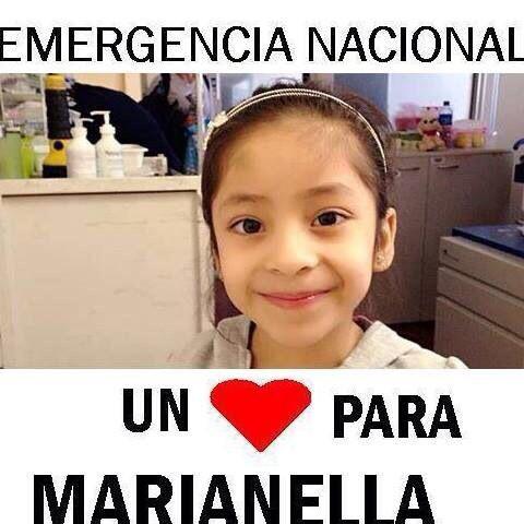 sonandomas's tweet image. Con sólo 7 años Marianela ha luchado y ganado todas las batallas, Necesita un nuevo corazón❤️ Por favor RT gracias!!!