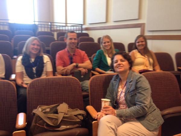 MrKohl106's tweet photo. Merrill Middle School invades #edcamposh14 http://t.co/N9rYuLahxt