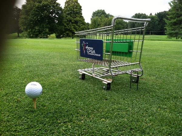 john_kucko's tweet photo. Best tee markers in golf @Wegmans @LPGA Pro-Am day @wegmanslpga http://t.co/EqiOGhzfdb