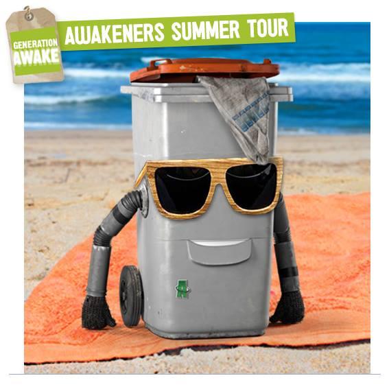 EUGreenCapital's tweet photo. Richard Rubbish from #GenerationAwake will share tips on #waste in European tourist locations.https://t.co/CfY0D3XVy8 http://t.co/vZ0WnIrlXQ