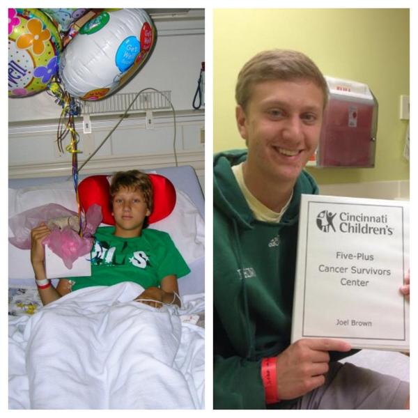 HoxworthUC's tweet photo. Blood transfusions &amp; a bone marrow transplant helped Joel beat leukemia. Our donors save lives. Who will you save? http://t.co/d8mKP8G8bP