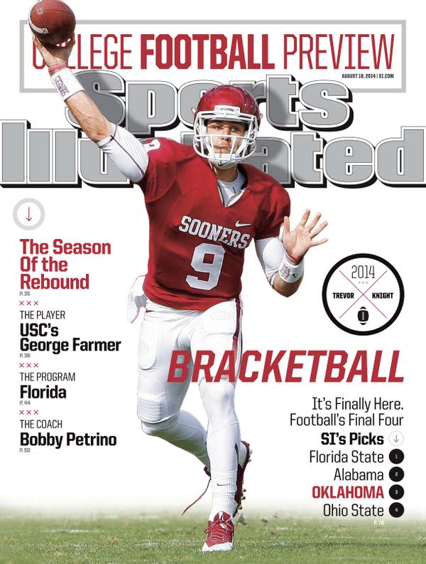 Trevor Knight on the cover of Sports Illustrated's College Football Preview