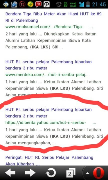 situwir's tweet photo. Dan @Yahoo_ID pun mengutip kegiatan ini Cc : @IKALKSPalembang http://t.co/RkEzJLejRE