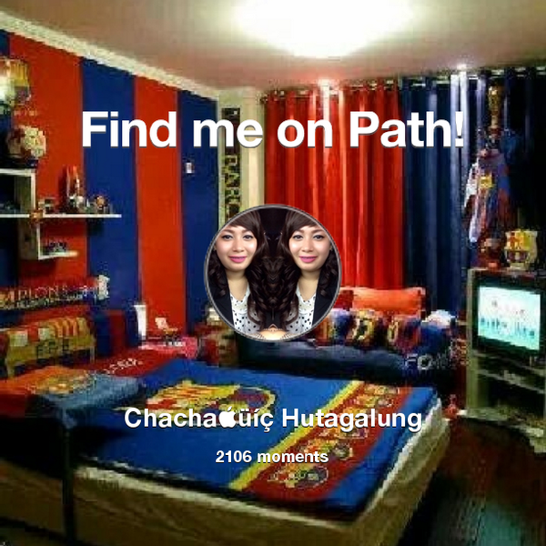 ocha_dhe's tweet photo. I've shared 2,106 memories with my friends on #Path - see them now at http://t.co/gzwACP9sDs! #thepersonalnetwork http://t.co/hUoIRdJ4sd
