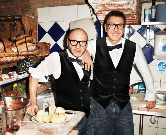 Happy Birthday, Domenico Dolce! We love this shot of the Dolce duo by Terry Richardson via 