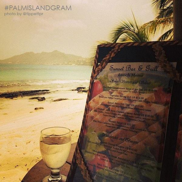 RT @PalmIslandSVG: This is how you do a lunch: bit.ly/1sDKTZR #SunsetGrill
