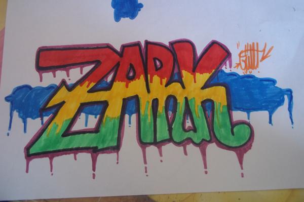 Graffitera23's tweet photo. Graffiti para @PekyMarley24 #Gutt! #Zark #ReggaeColors http://t.co/6uGL2mGmOM
