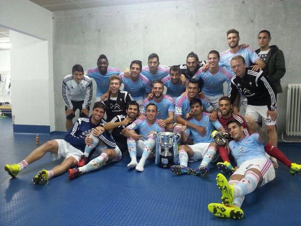 Gran victoria del equipo hoy ante el Deportivo🏆, mañana vuelta a los entrenamientos,a seguir trabajando! #HalaCelta