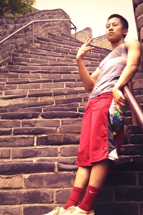 DeeeChin's tweet photo. Great wall of china 🗻 http://t.co/d5RTpFrXIY