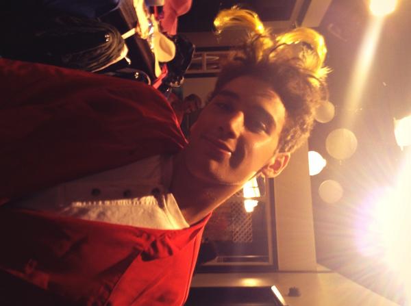 janoskians's tweet image. on set