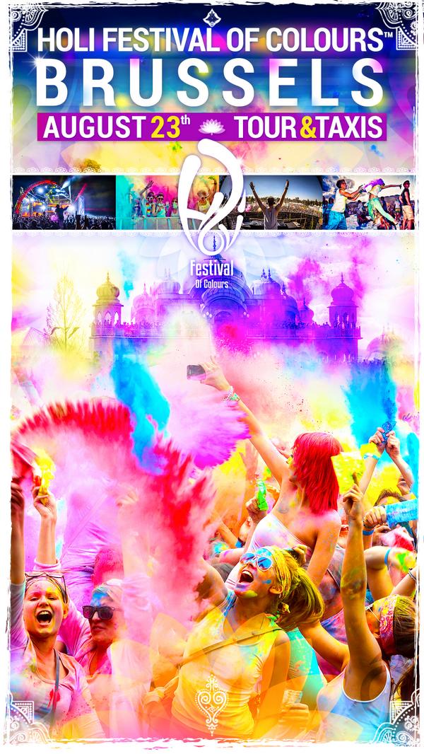 WhoolBe's tweet image. Win your tickets for @Holi_Festival on fb.com/whool.be  ! #Holi #Festival #Brussels #Whool