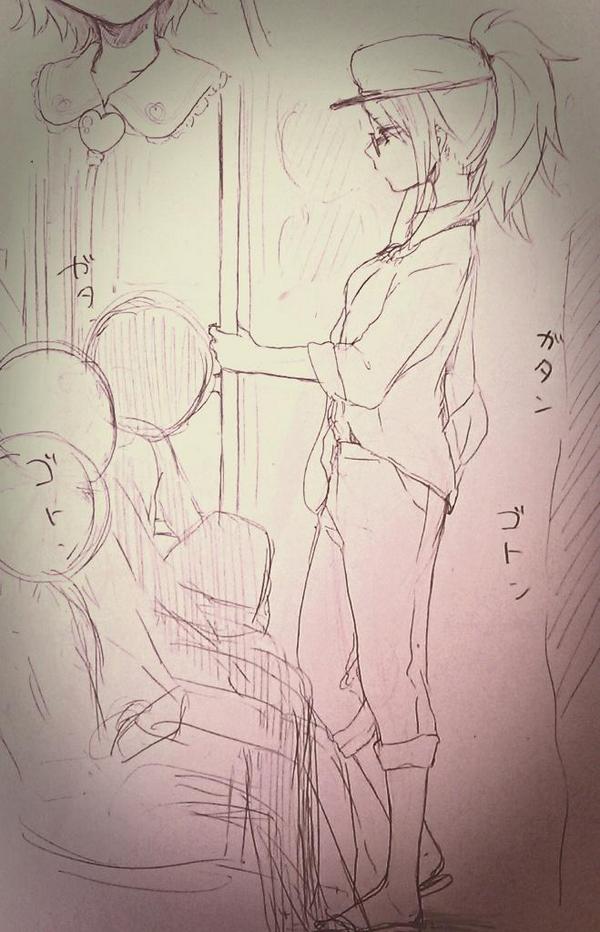舞浜歩@電車 