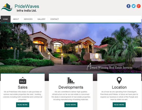 TechConsultOrg's tweet image. One more great work in progress..Stay tuned for more updates.
PrideWavesInfra.com