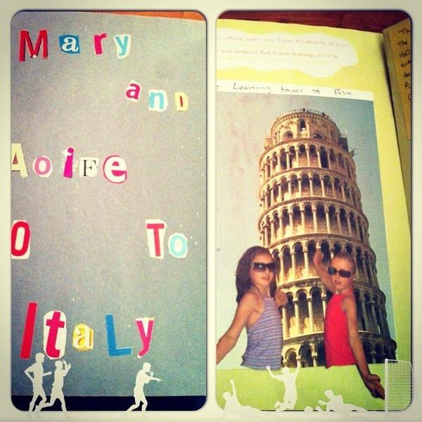 hotel_la_pace's tweet image. Another image of our wonderful #pisatower Found it @aoifeburk 😂 #PrimarySchoolProject #OriginalKids #LeaningTower...