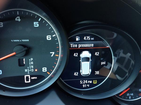 sherelliott's tweet photo. @sherelliott: #AintNobodyGotTimeForThat #EpicFail paid 1300 for 2 tires, alignment and can't get air right? @Porsche http://t.co/QDjSOz7X7O