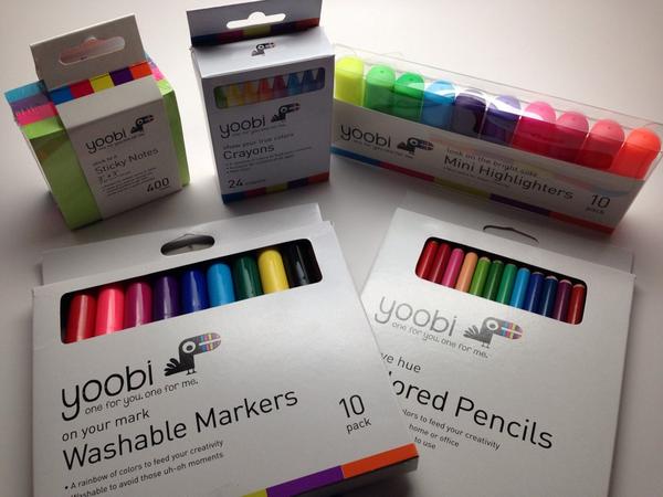 Our kids started school today. Love the <a href="/Yoobigives/">Yoobi</a> products from <a href="/Target/">Target</a>.  Can't wait to see what the girls create!