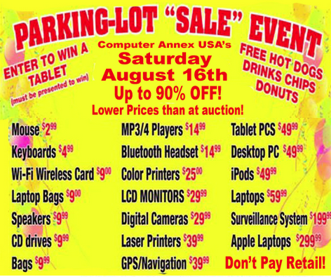 BestDealsTVShow's tweet image. Looking 4 a new computer or accessories? Save up to 90% this Saturday! bit.ly/1msB6FR #computerbargains