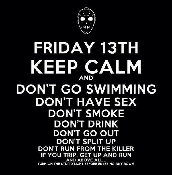 HorrorPhoto's tweet photo. Friday 13th http://t.co/x2RgTPQSUd