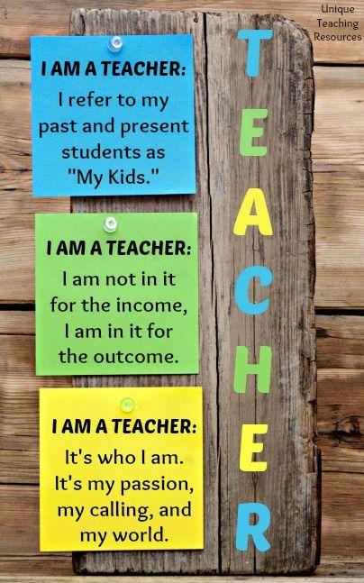 WeAreTeachers's tweet photo. I Am A Teacher  #passiondriven #edchat (source: http://t.co/rPHCsFRAJk) http://t.co/qIeQf2mFfs